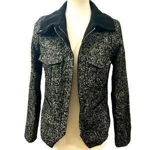 GAP Black and Gray Women's Blazer